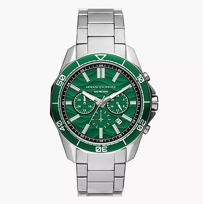 Armani Exchange Chronograph Stainless Steel Watch