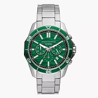 Armani Exchange Chronograph Stainless Steel Watch