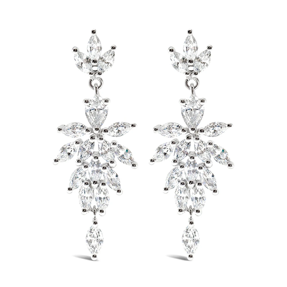 Sterling Silver Cubic Zirconia Earrings 146686