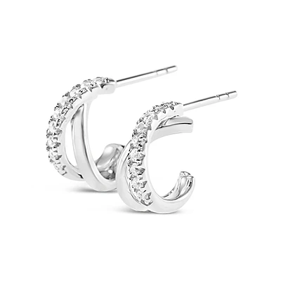 Sterling Silver Cubic Zirconia Earrings 153268