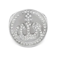 Men's Stainless Steel Cubic Zirconia Ring 143022S