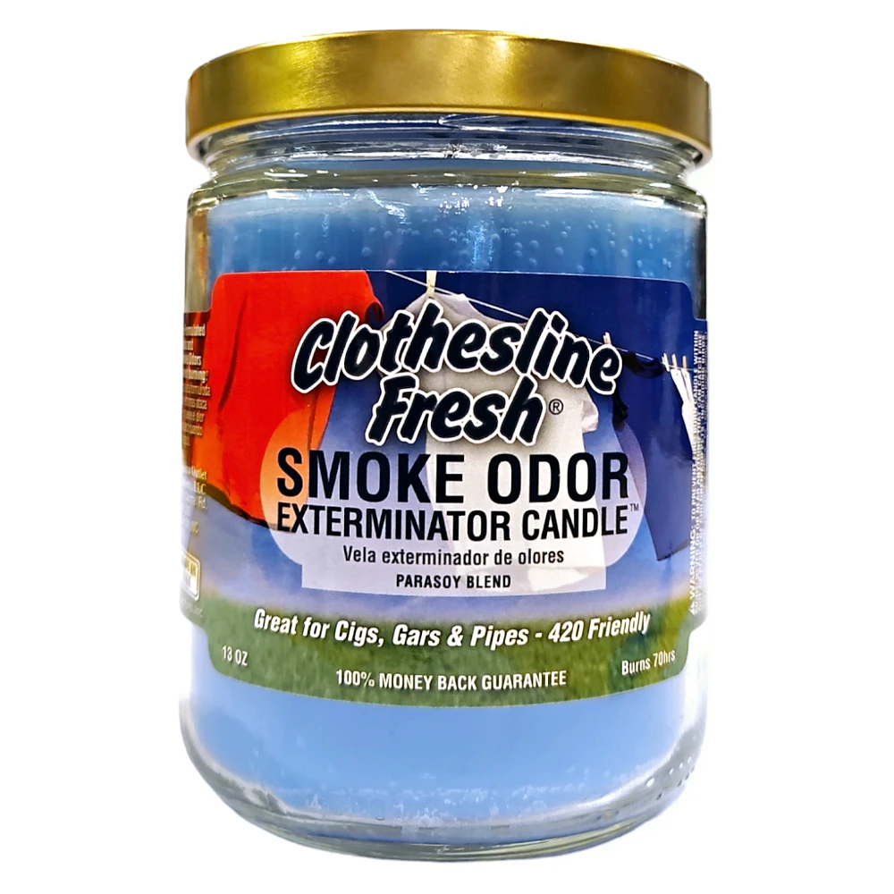 Smoke Odor Candle Clothesline Fresh 13oz