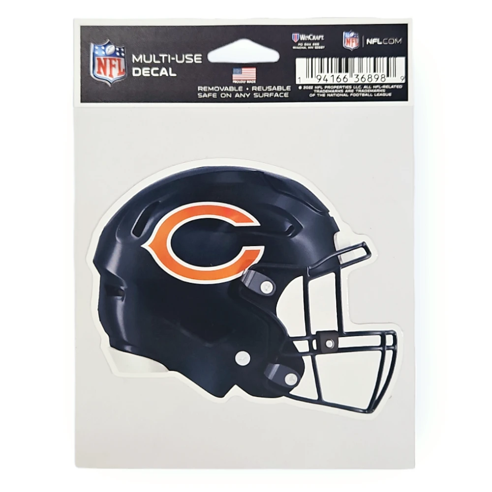 NFL Chicago Bears Decal 3.75" x 5"