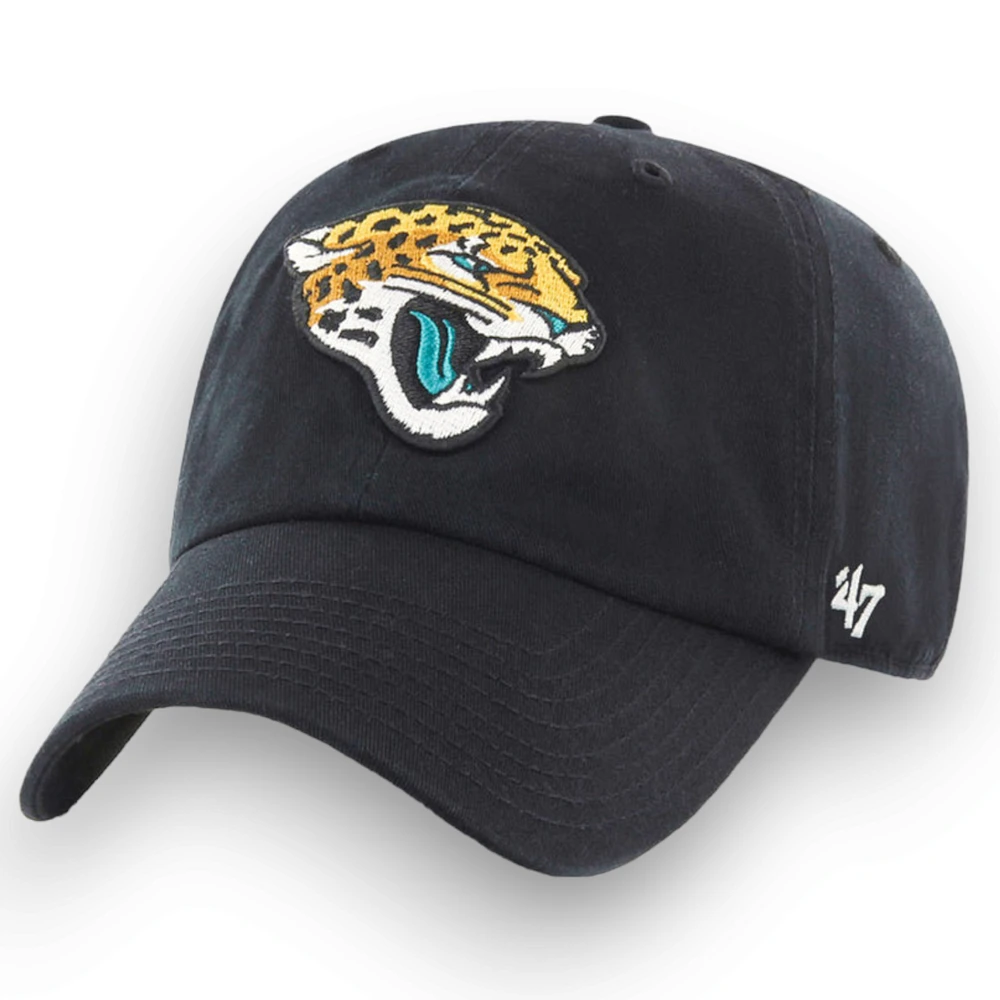 NFL Jacksonville Jaguars '47 Brand Black Clean Up Cap