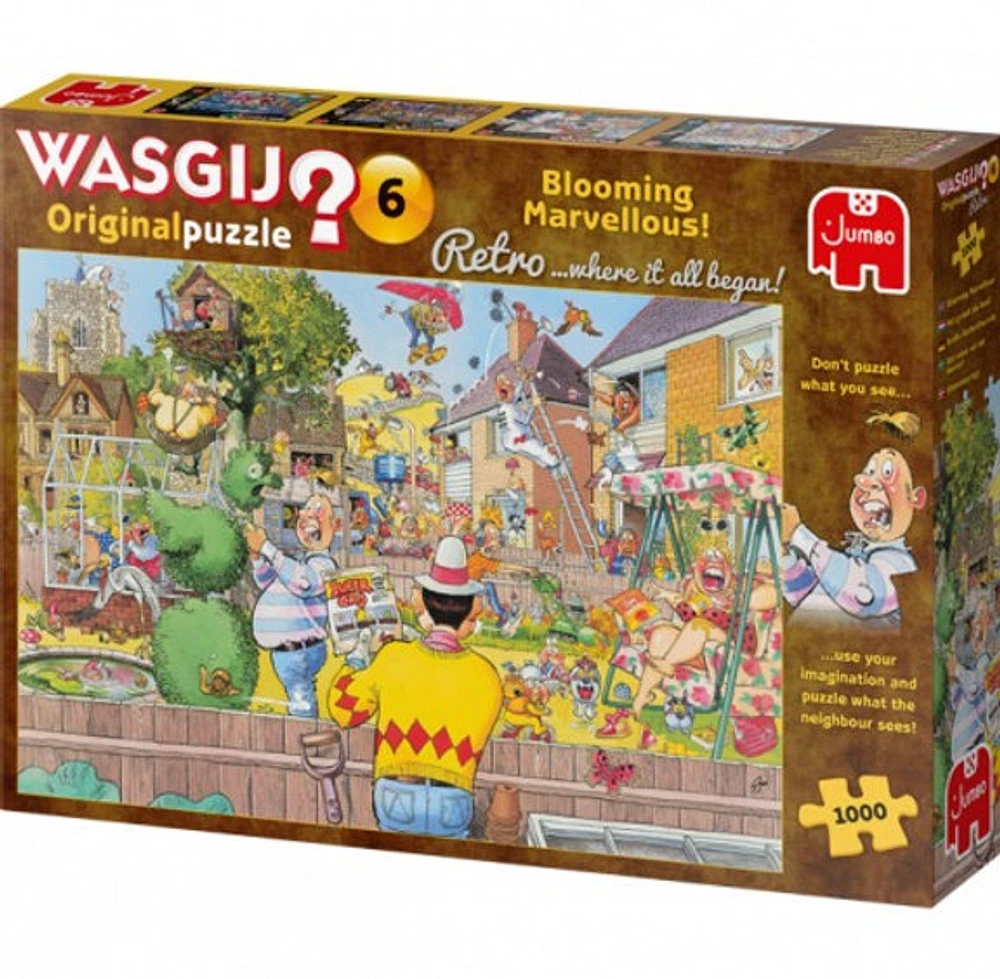 Wasgij? 1000 Piece Original Puzzle Blooming Marvellous! No. 6