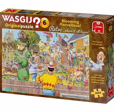 Wasgij? 1000 Piece Original Puzzle Blooming Marvellous! No. 6