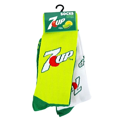 7up Licensed Socks (2 Pack)