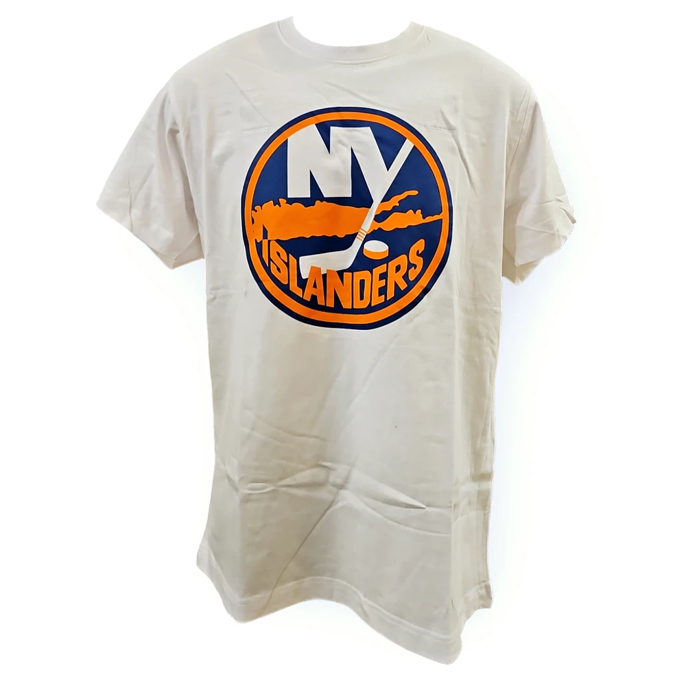 NHL N.Y. Islanders Reebok Primary Logo White T-Shirt