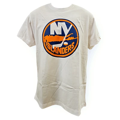 NHL N.Y. Islanders Reebok Primary Logo White T-Shirt