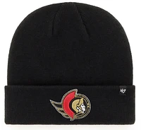 NHL Ottawa Senators '47 Brand Black Raised Cuff Beanie