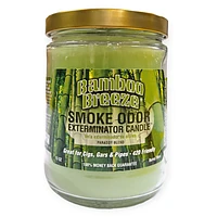 Smoke Odor Candle Bamboo Breeze 13oz