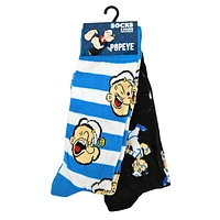 Popeye Licensed Socks (2 Pack)