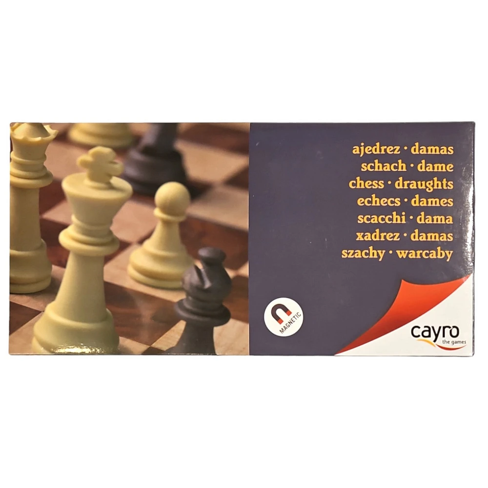 Cayro Magnetic Chess Set Medium Size