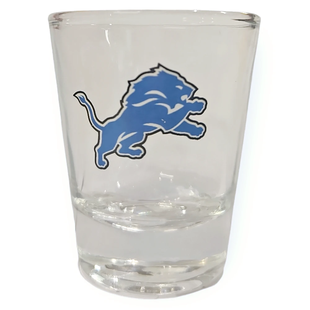 NFL Detroit Lions Shot Glass 2oz