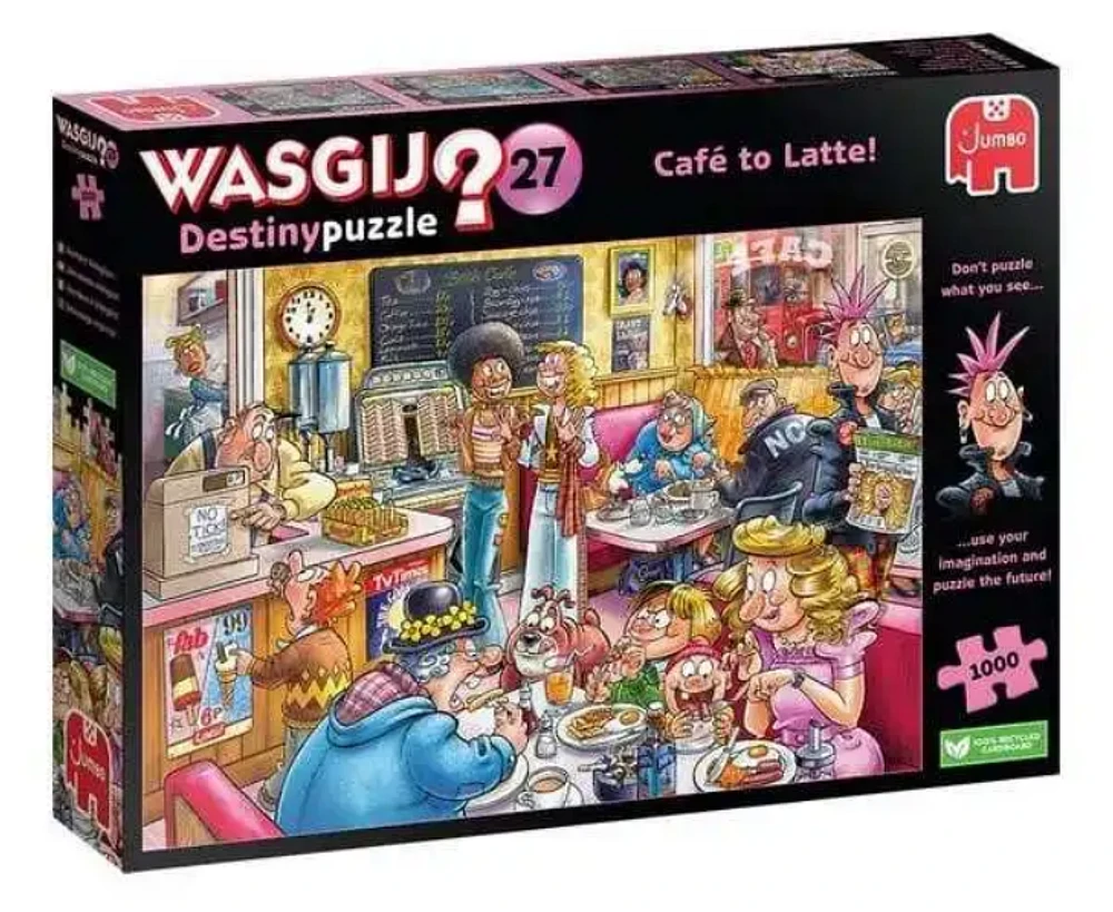 Wasgij? 1000 Piece Destiny Puzzle Cafe To Latte! No. 27