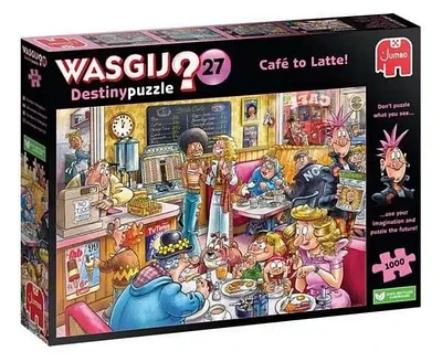 Wasgij? 1000 Piece Destiny Puzzle Cafe To Latte! No. 27