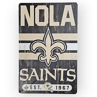 NFL New Orleans Saints 11" x 17" est. 1967 Tavern Sign