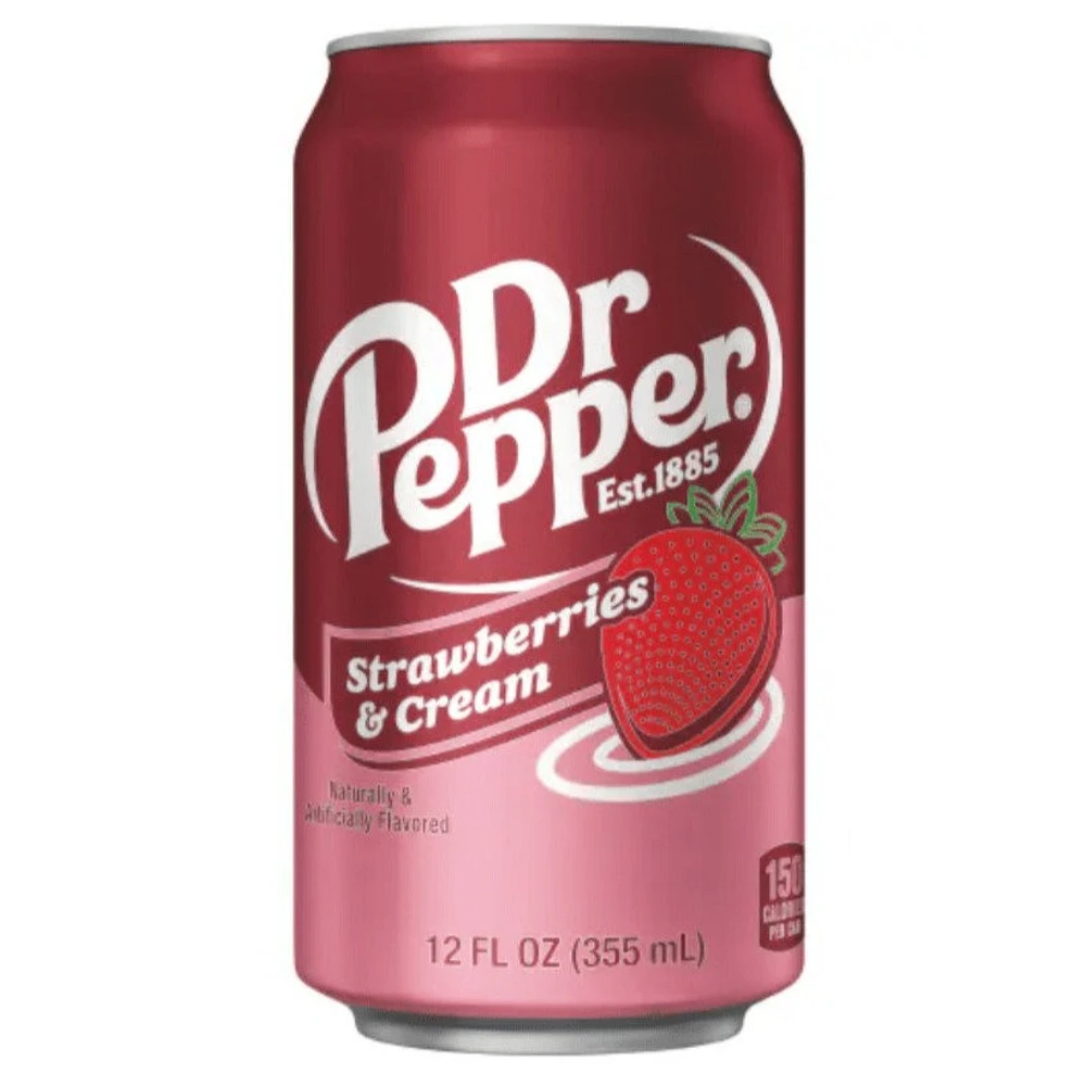 Dr Pepper Strawberries & Cream 355mL