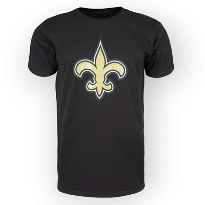 NFL New Orleans Saints '47 Brand Primary Logo Black T-Shirt