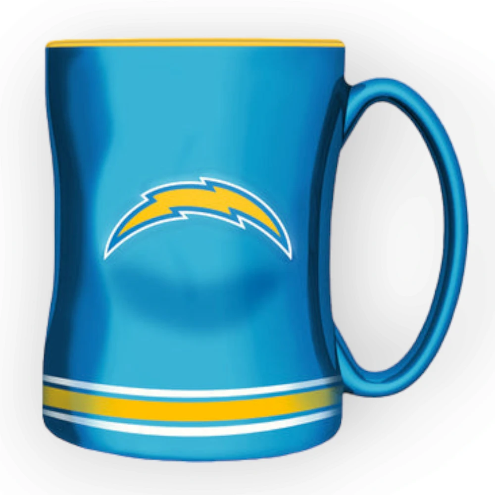 NFL L.A. Chargers Sculpted Mug 14oz