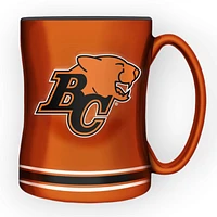 CFL B.C. Lions Sculpted Mug 14oz