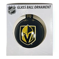 NHL Las Vegas Knights Glass Ball Ornament