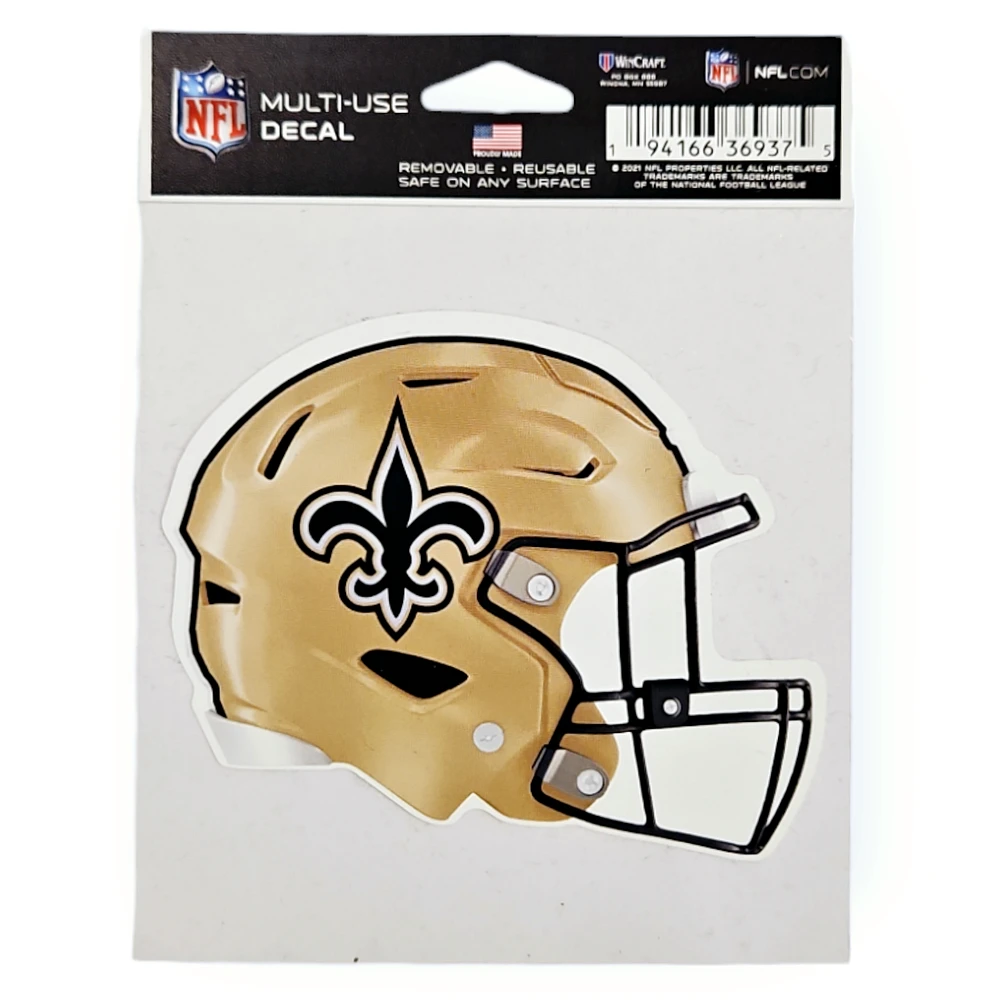 NFL New Orleans Saints Decal 3.75" x 5"