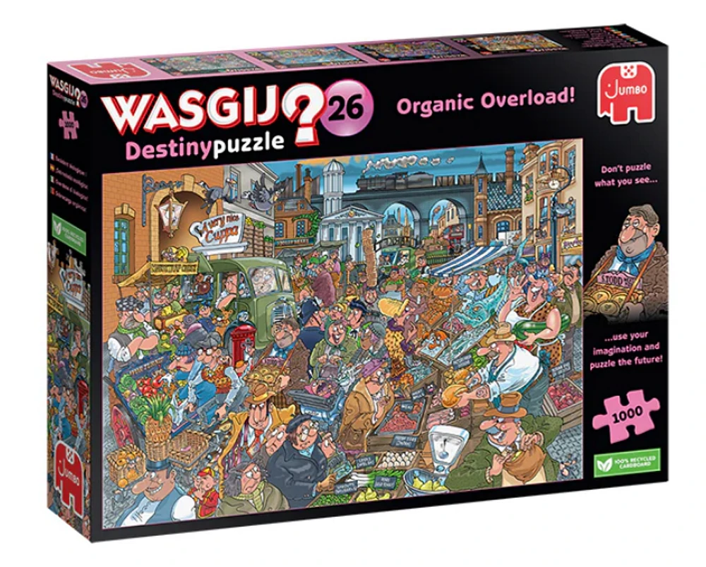 Wasgij? 1000 Piece Destiny Puzzle Organic Overload! No. 26