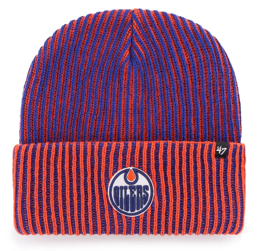 NHL Edmonton Oilers '47 Brand Cold Snap Cuffed Knit Beanie