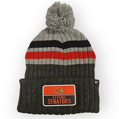 NHL Ottawa Senators '47 Brand Stack Cuff Knit Beanie