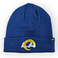 NFL L.A. Rams '47 Brand Royal Blue Raised Cuff Beanie