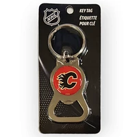 NHL Calgary Flames Bottle Opener Keychain