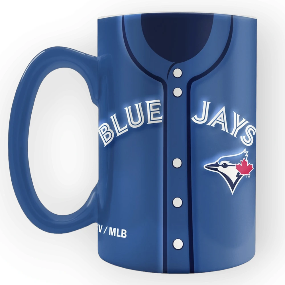 MLB Toronto Blue Jays Sculpted Jersey Mug 20oz