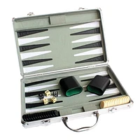 Mind Matters Backgammon 15" With Aluminium Case