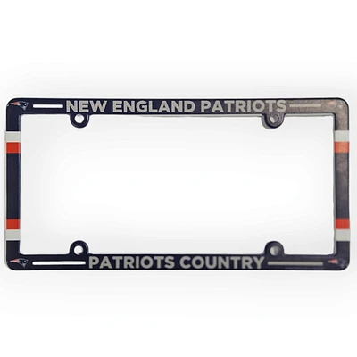 NFL New England Patriots Plastic License Plate Cover