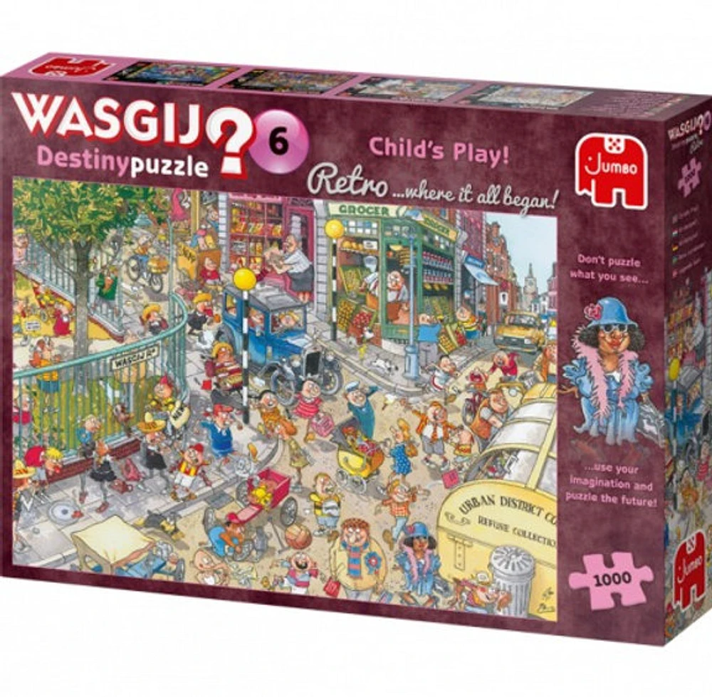 Wasgij? 1000 Piece Destiny Puzzle Child's Play! No. 6