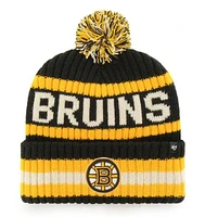 NHL Boston Bruins '47 Brand Bering Cuffed Knit Beanie