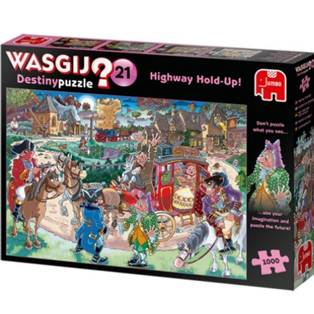 Wasgij? 1000 Piece Destiny Puzzle Highway Hold-Up! No. 21