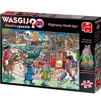 Wasgij? 1000 Piece Destiny Puzzle Highway Hold-Up! No. 21