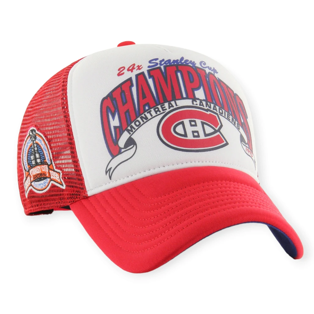 NHL Montreal Canadiens '47 Brand Foam Champ Offside DT Cap