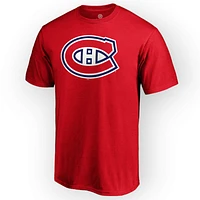 NHL Montreal Canadiens Red Primary Logo T-Shirt