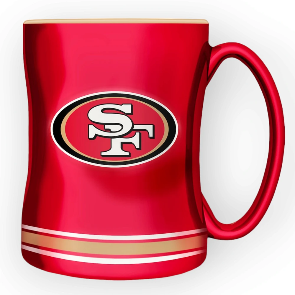 NFL San Francisco 49ers Sculpted Mug 14oz