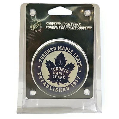 NHL Toronto Maple Leafs Souvenir Hockey Puck