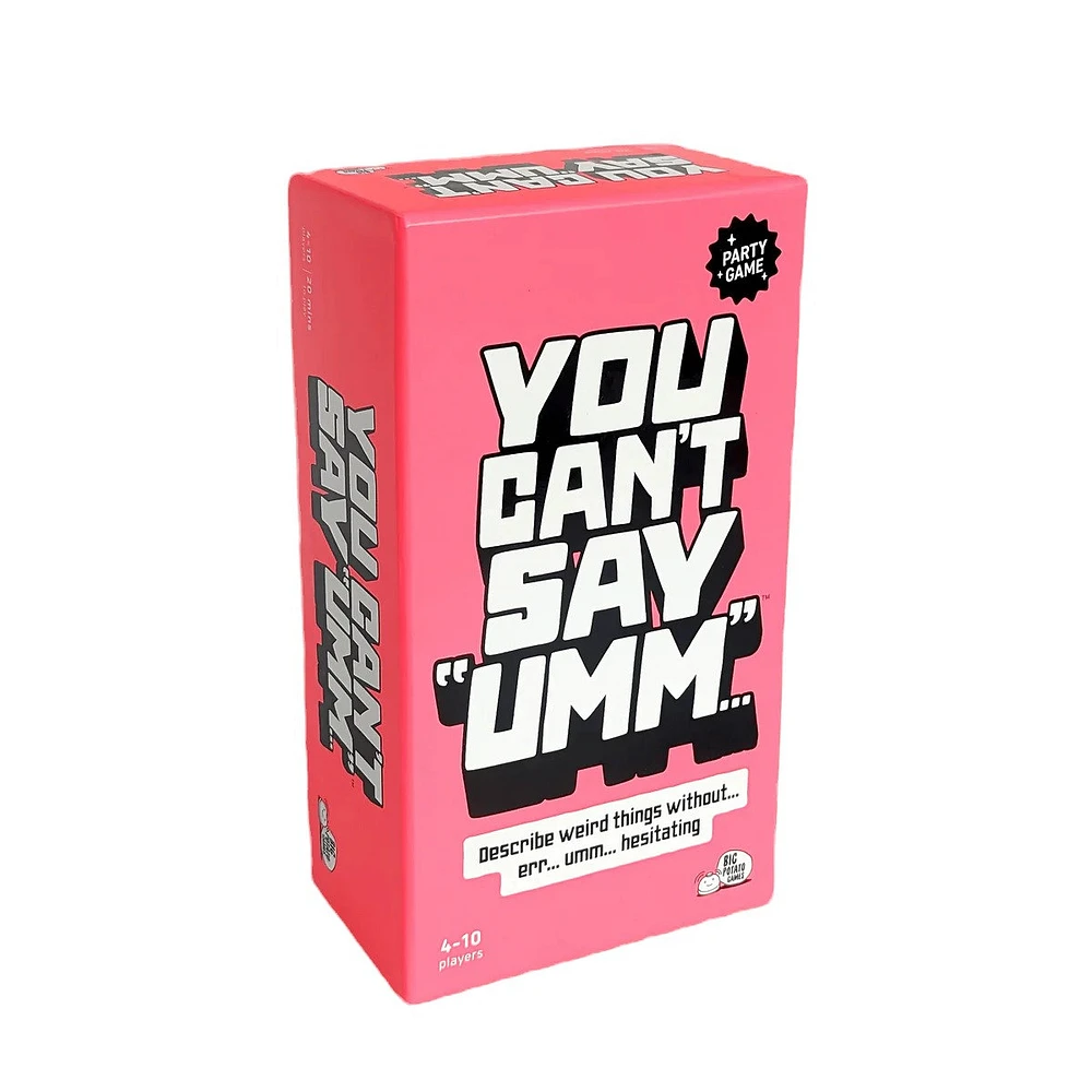 You Can't Say "Umm..." Game