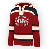 NHL Montreal Canadiens '47 Brand Lacer Fleece Hoodie