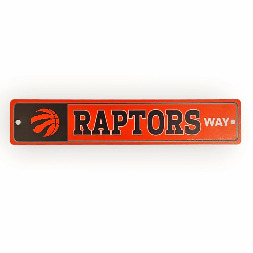 NBA Toronto Raptors "Raptors Way" Sign