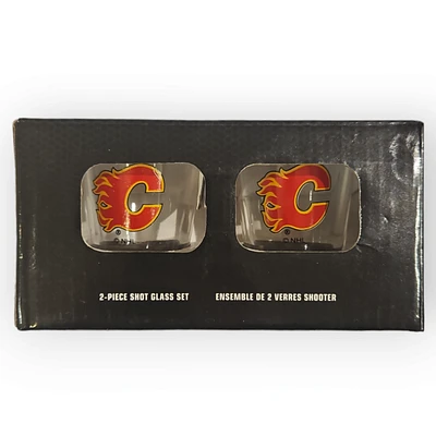 NHL Calgary Flames Shot Glass Set 2oz