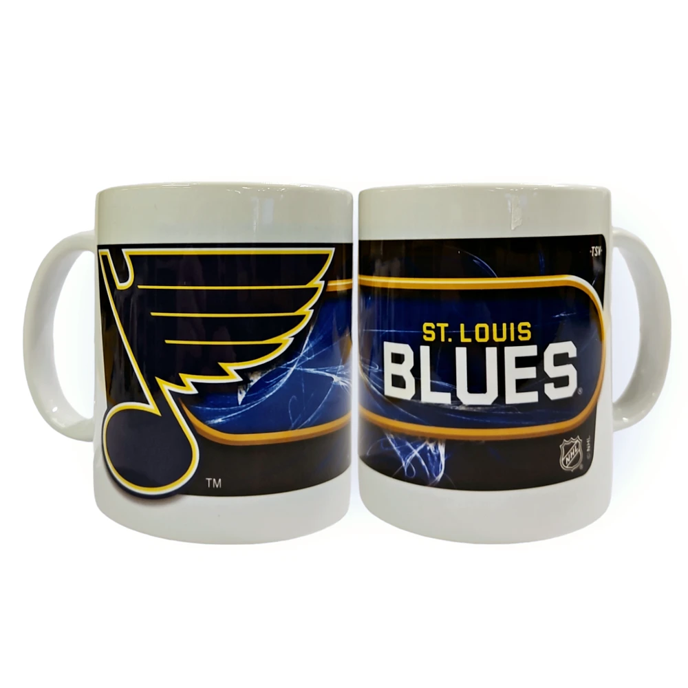 NHL St. Louis Blues Sublimated Coffee Mug 11oz