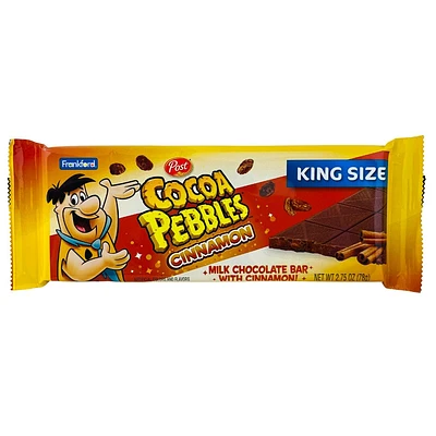 Cocoa Pebbles Cinnamon King Size Chocolate Bar 78g