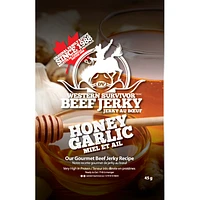 Western Survivor Beef Jerky Honey Garlic 45g